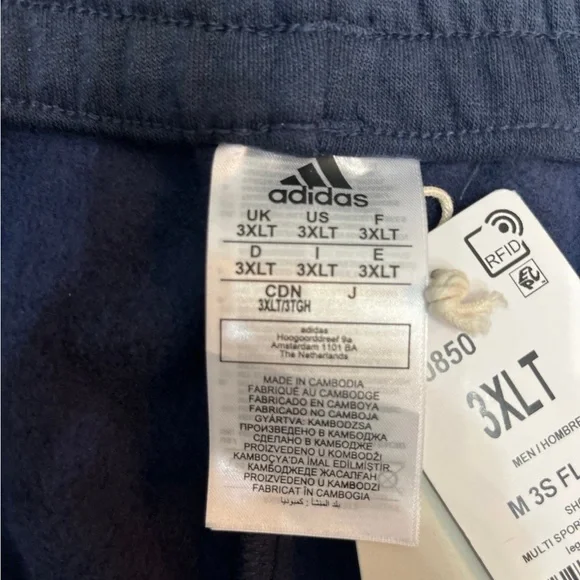 NWT Adidas Men’s Multi Sport Shorts - Picture 3 of 5